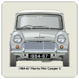 Morris Mini-Cooper S 1964-67 Coaster 2